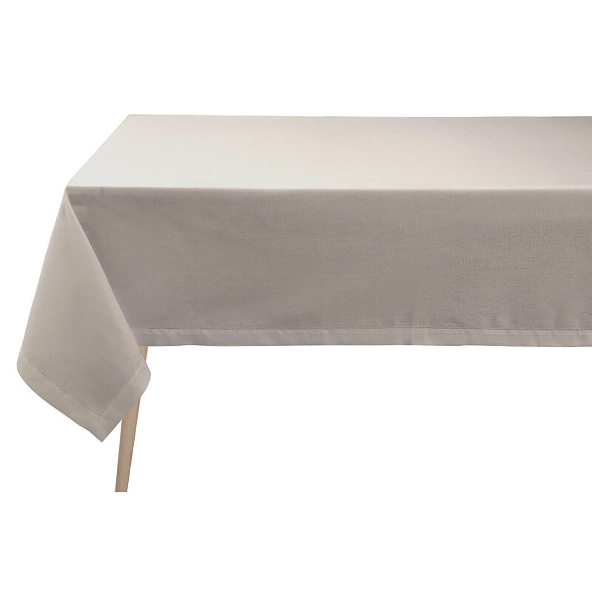 Le Jacquard Francais Portofino Beige Tablecloth 69 x 126 Inch 27356