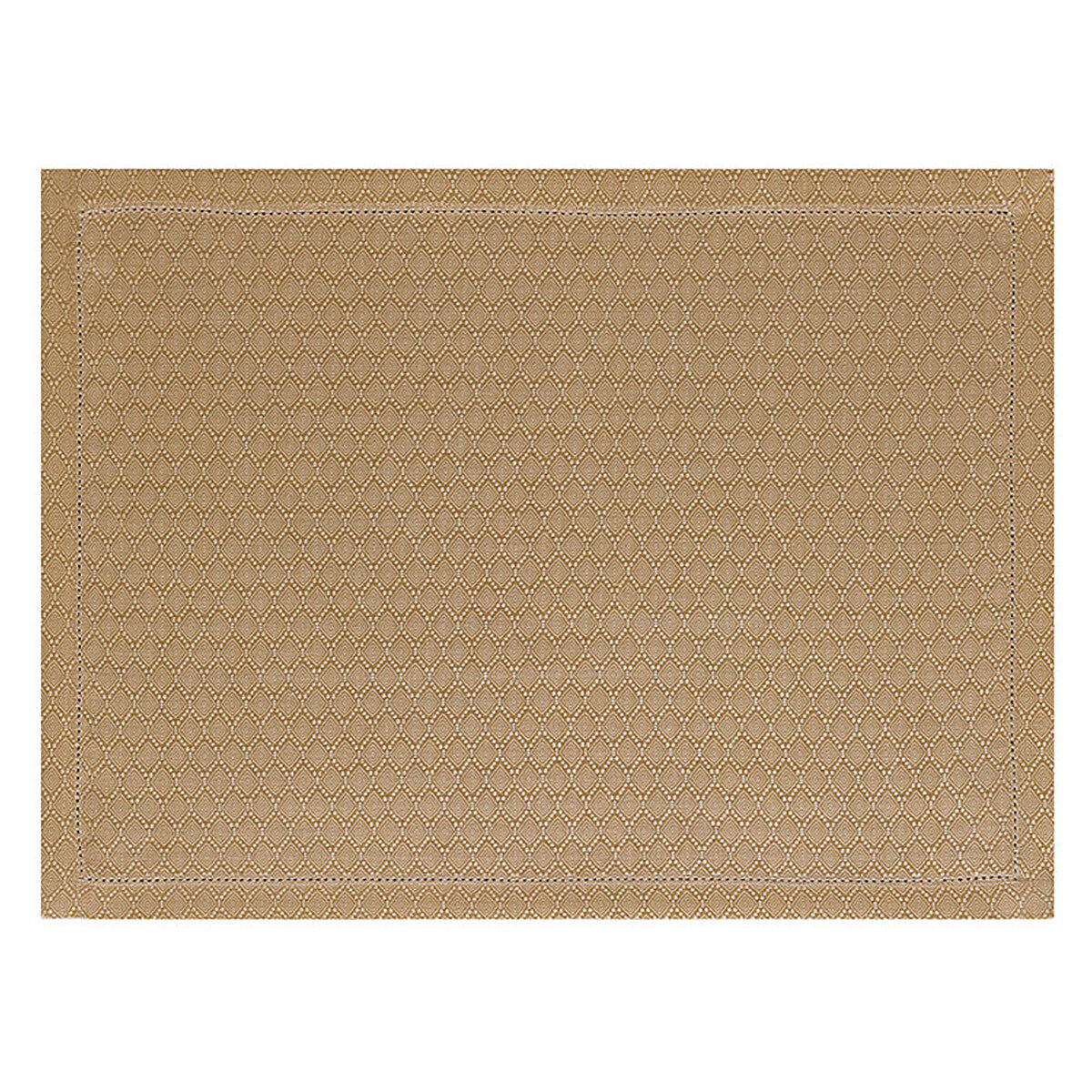 Le Jacquard Francais Portofino Geo Brown Placemat 20 x 14 Inch 27373 Set of 4, MPN: 27373, 36602692…