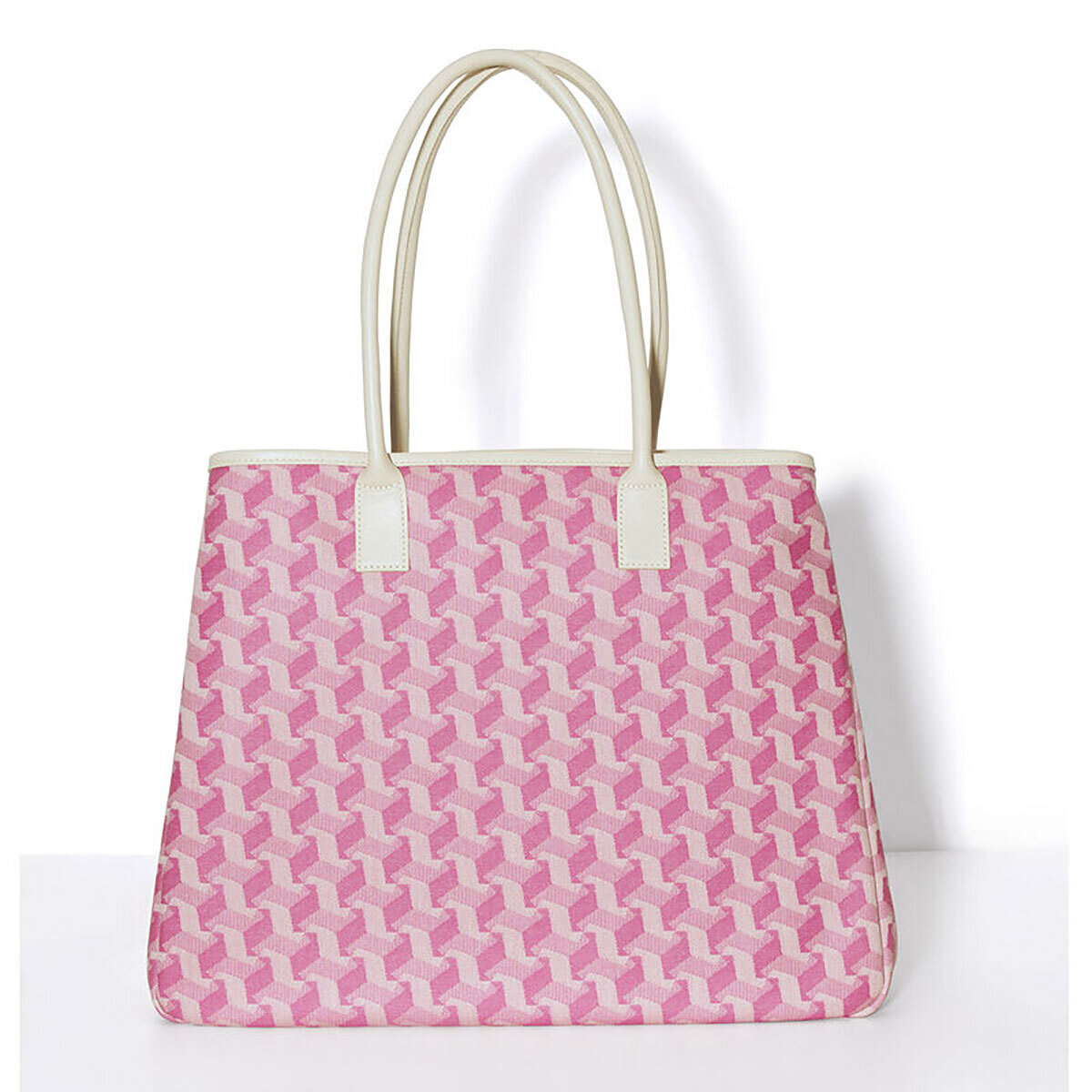 Le Jacquard Francais Picto Pink Shoulder Bag 27600