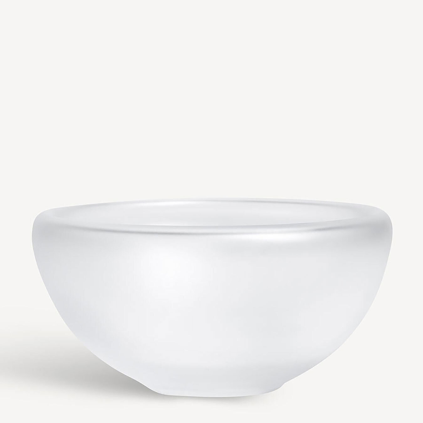 Kosta Boda Beans Bowl Clear Frosted Ac -21 7520168