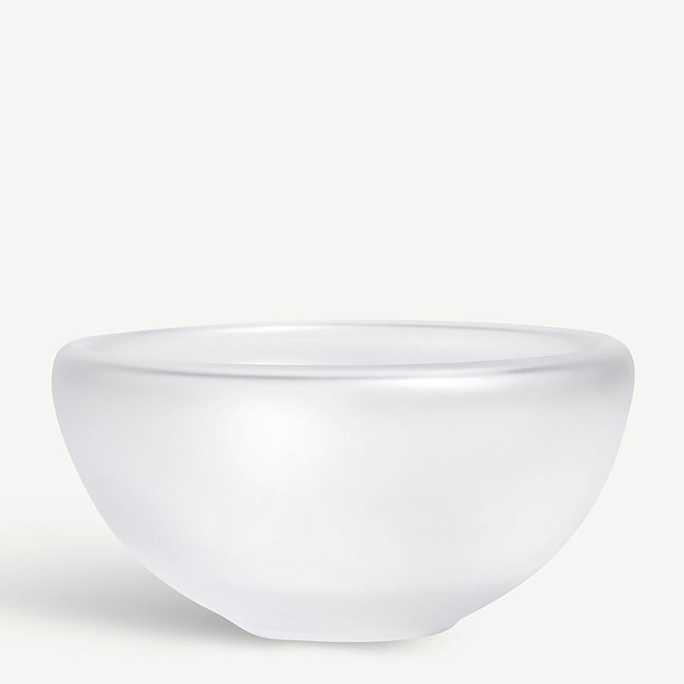 Kosta Boda Beans Bowl Clear Frosted Ac -21	 7520168, MPN: 7520168, 7321646075454