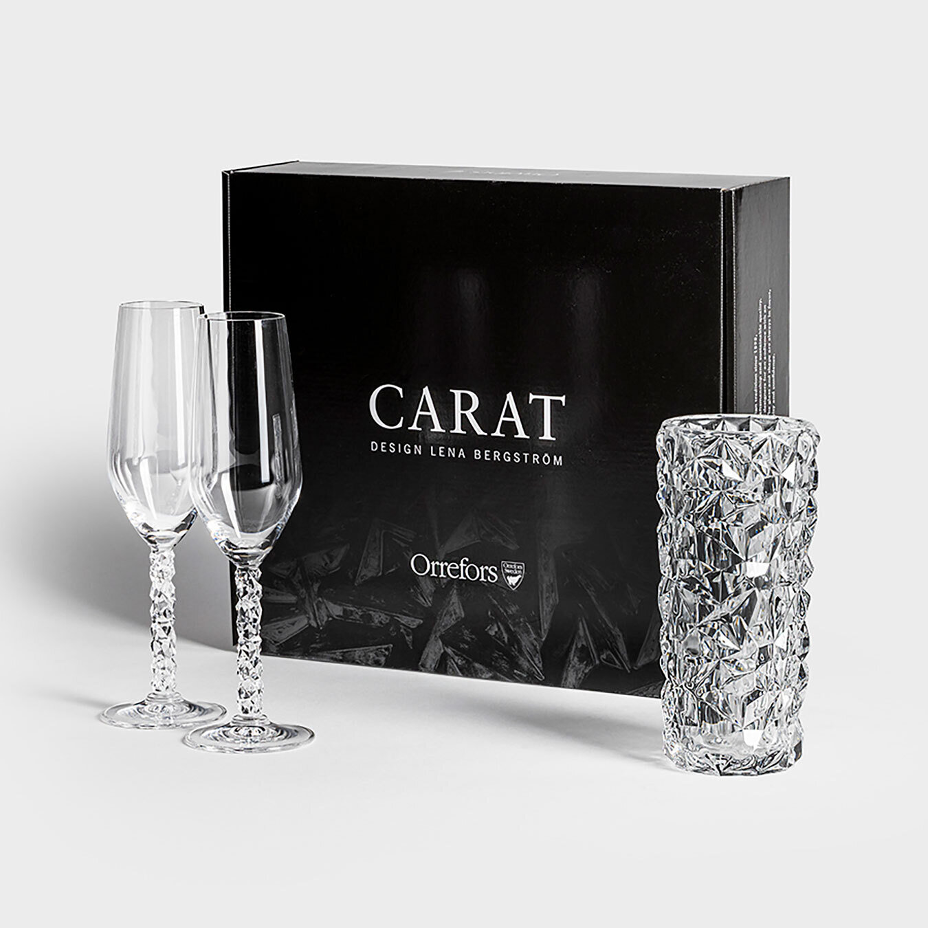 Orrefors Carat 3 Pc Gift Set 6000024