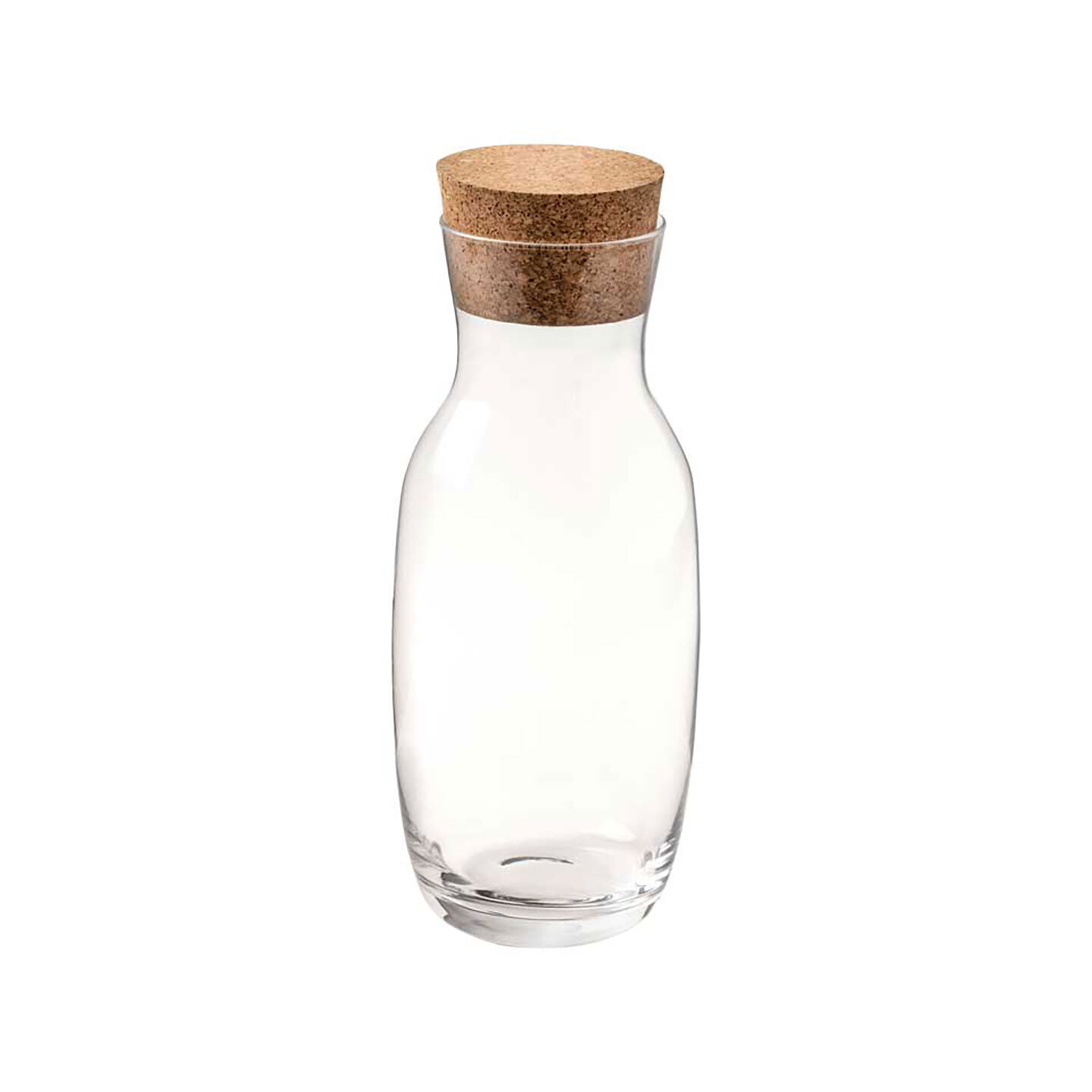 Casafina Alegra Clear Glass Glass Carafe Cork Stopper 1L CFV0093-CLR, MPN: CFV0093-CLR, 840289034521