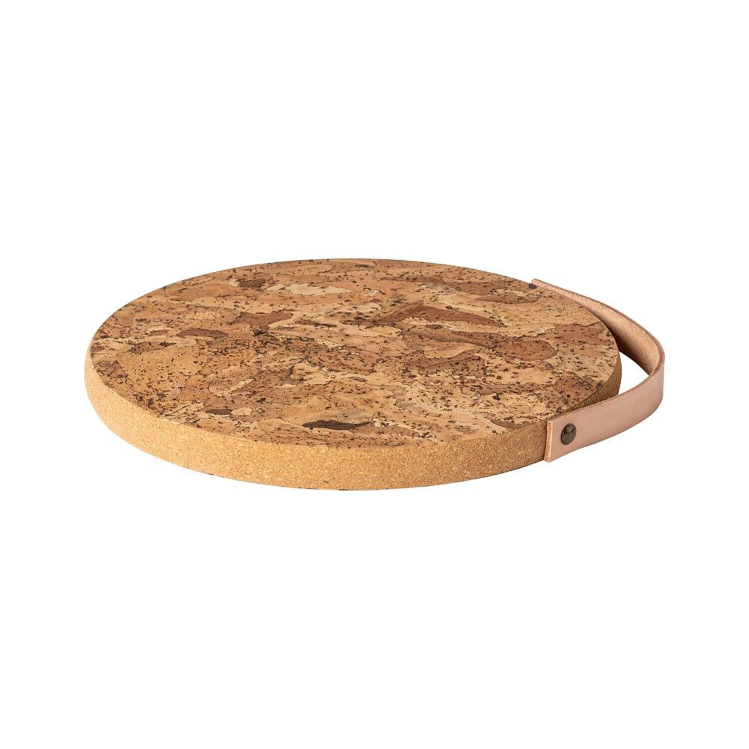 Casafina Cork Natural Cork Trivet 25 With Leather Handle CFO0019-NT Set of 2, MPN: CFO0019-NT, 8402…