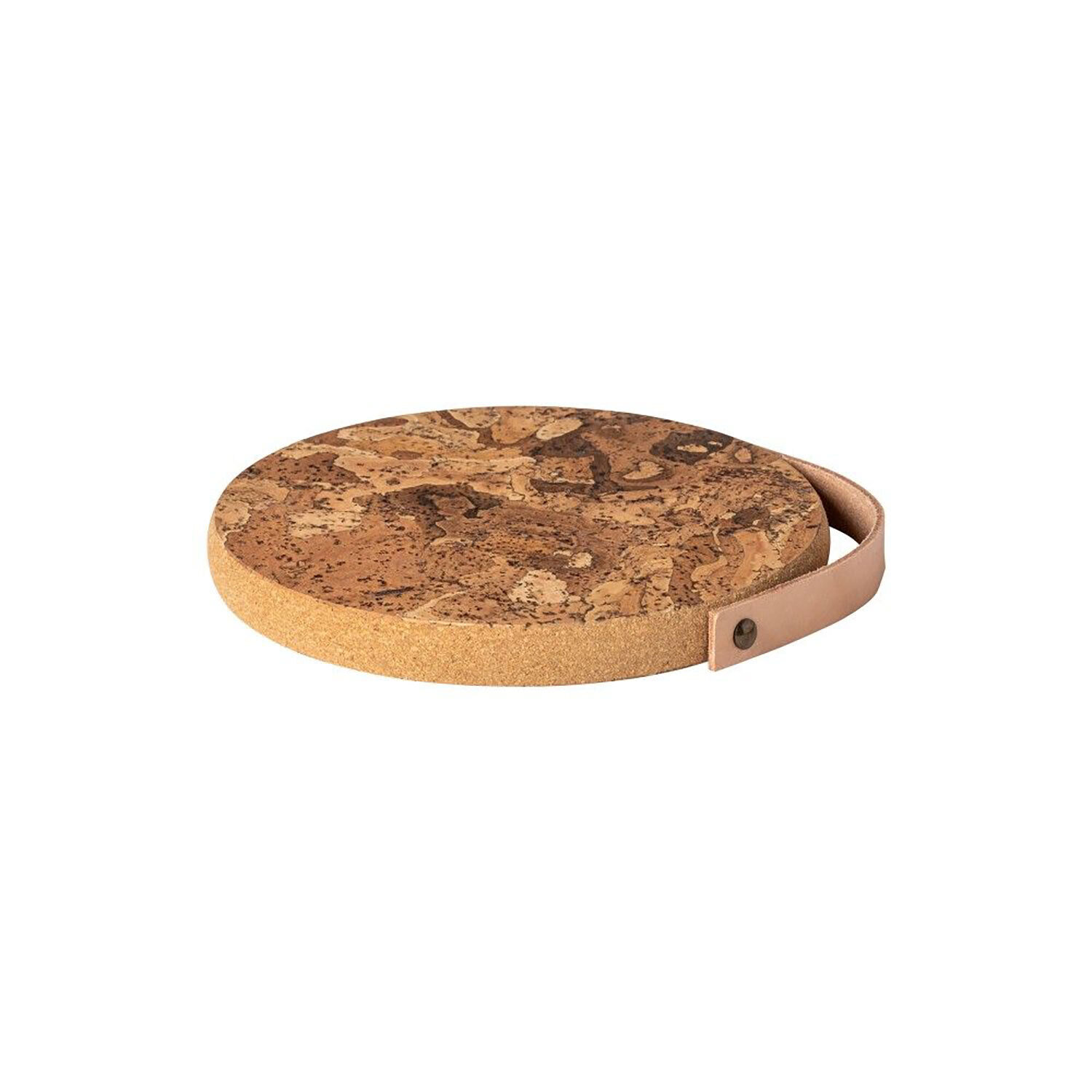 Casafina Cork Natural Cork Trivet 20 With Leather Handle CFO0020-NT Set of 2, MPN: CFO0020-NT, 8402…