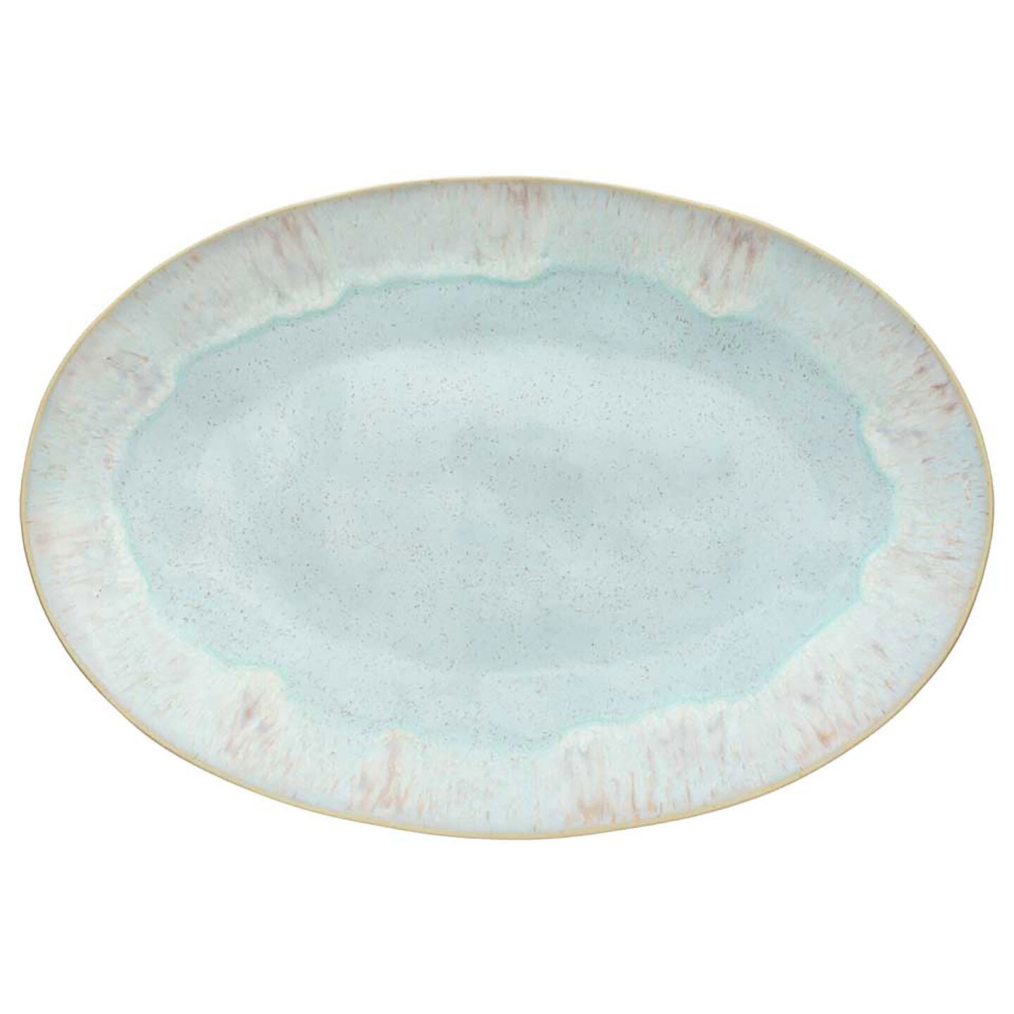 Casafina Eivissa Sea Blue Oval Platter 45 GOA451-SEA