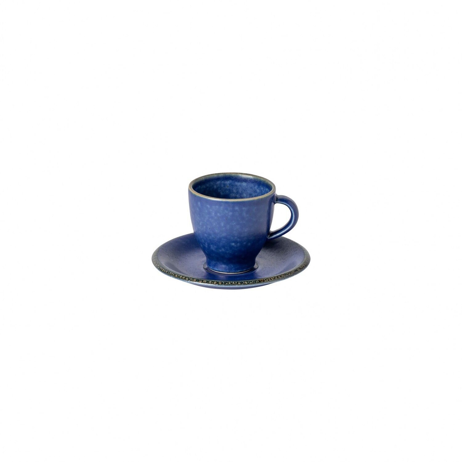 Casafina Positano Blue Coffee Cup Saucer 3 Oz XCCS02-BLU Set of 6