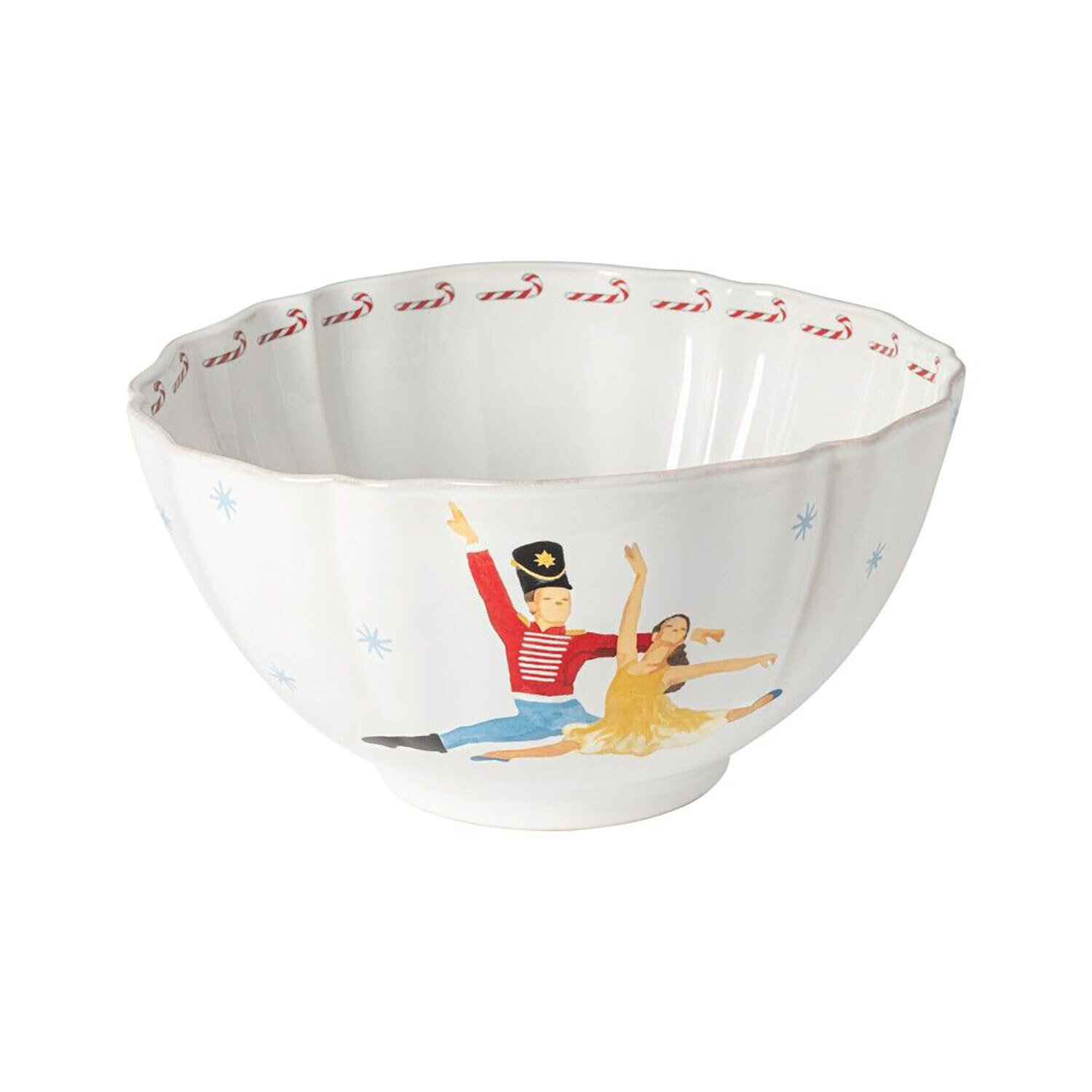 Casafina The Nutcracker White Serving Bowl 26 TS261-WHI