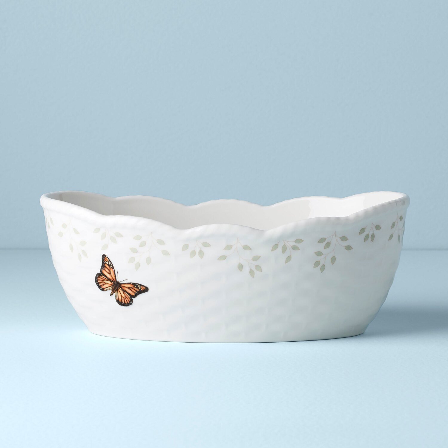 Lenox Butterfly Meadow Bunny Bread Basket 894107
