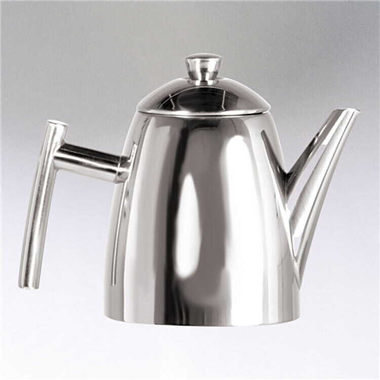 Pleated Teapot in White – mogutable