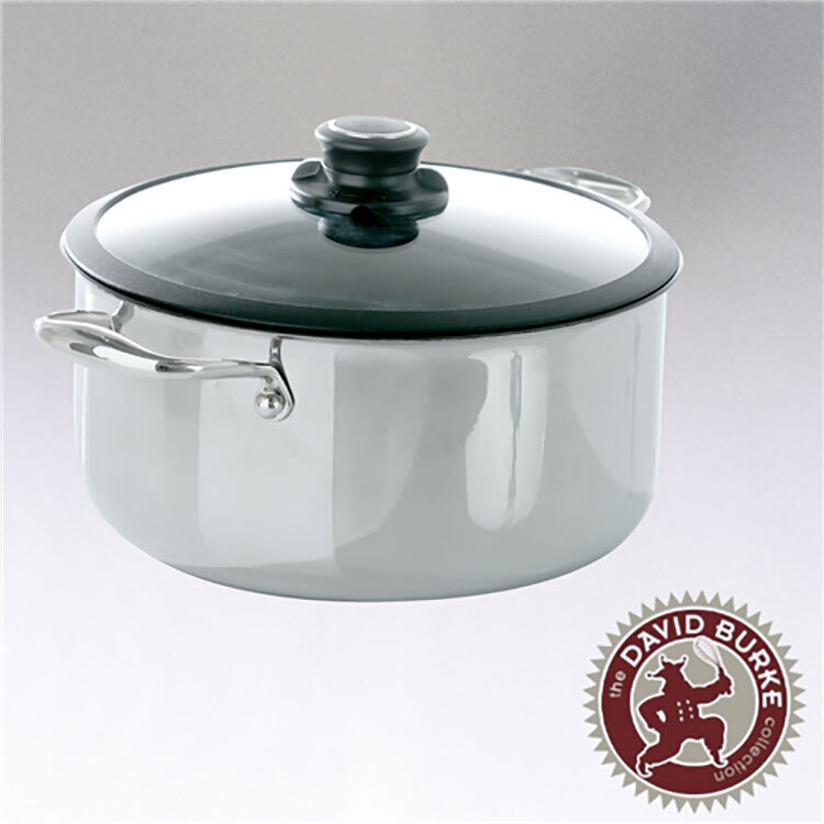 Frieling Black Cube Hybrid Stockpot with Lid 11" 7.5 Qt. BC528