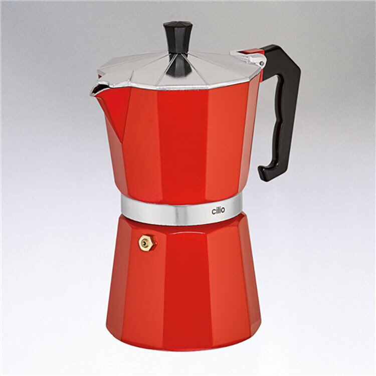 Frieling Classico Espresso Maker Red 15 Fl. Oz. C321319