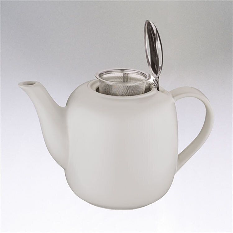 Frieling London Ceramic Teapot White 50 Fl. Oz. K1046002200