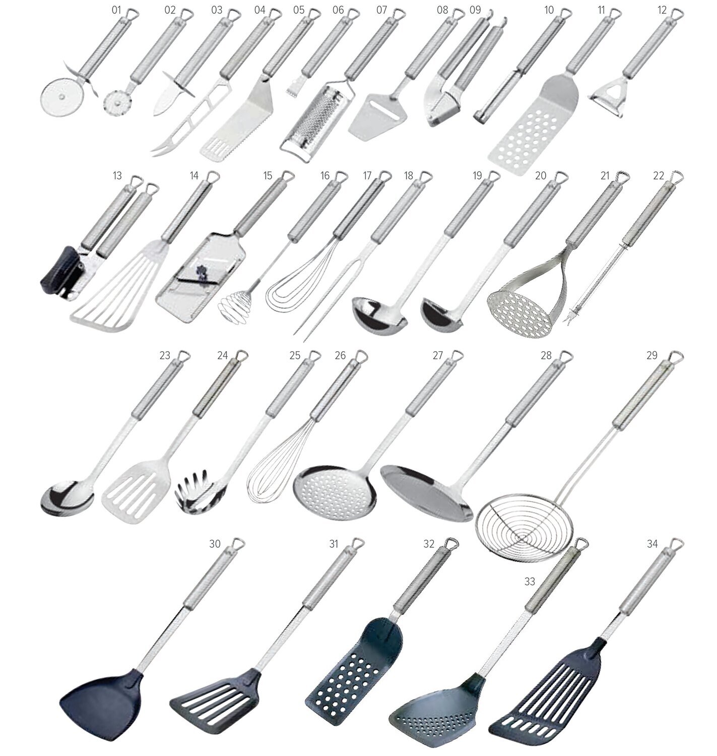Frieling Parma Flexible Push Whisk Stainless Steel 11&quot; K1210322800