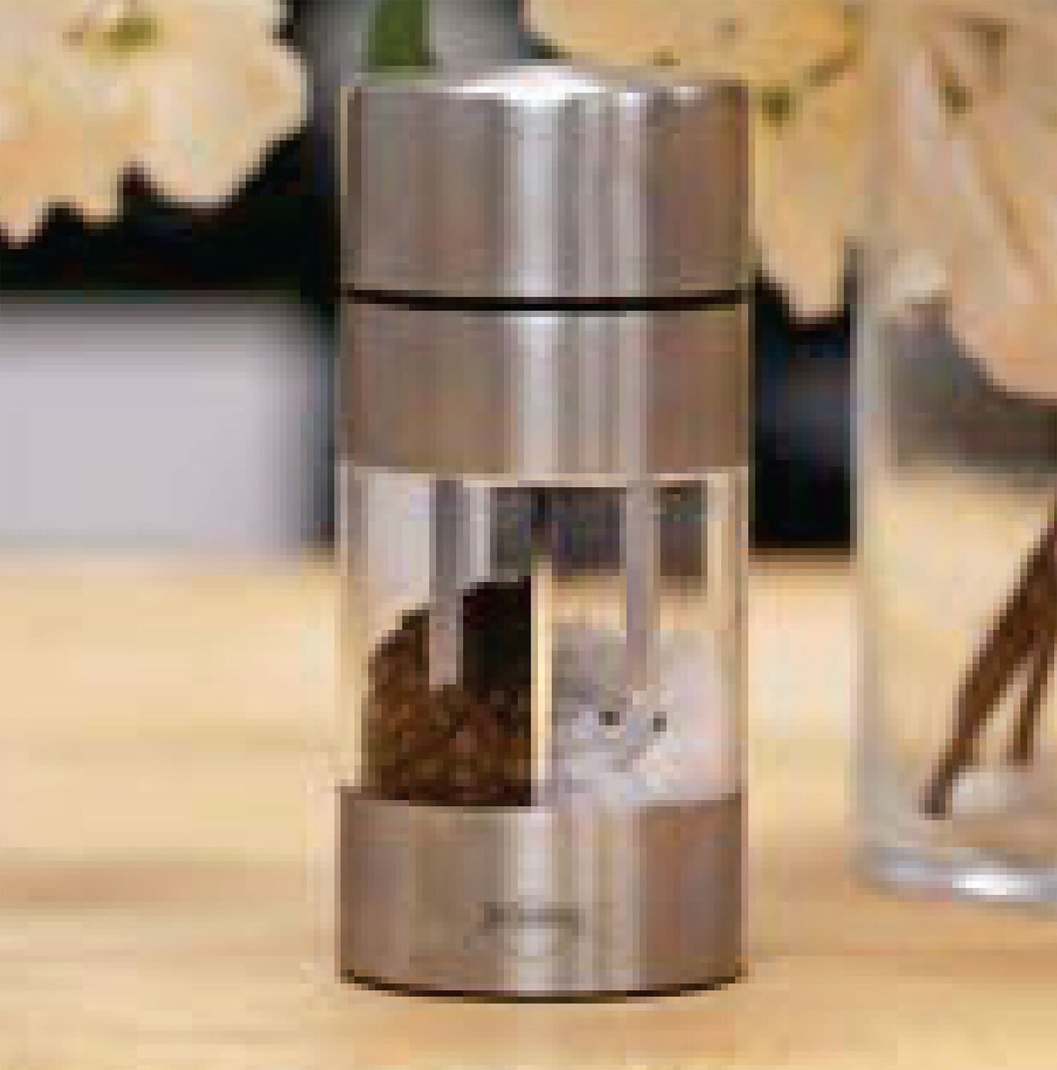 Frieling Trattoria S&amp;P Combo Mill Stainless Steel/Acrylic 2.3 x 5.3 K3044402800