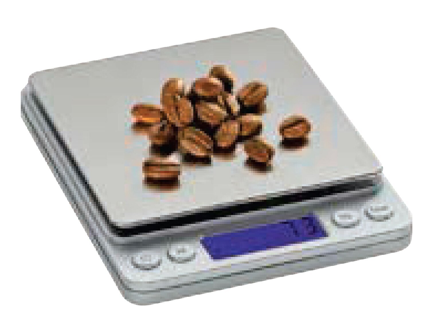 Frieling Barista Digital Pocket Scale Stainless Steel & Plastic 4 x 5 x 0.75 M073447