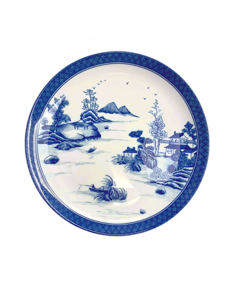 Mottahedeh Dagger Mountain Soup Plate S1620, MPN: S1620,