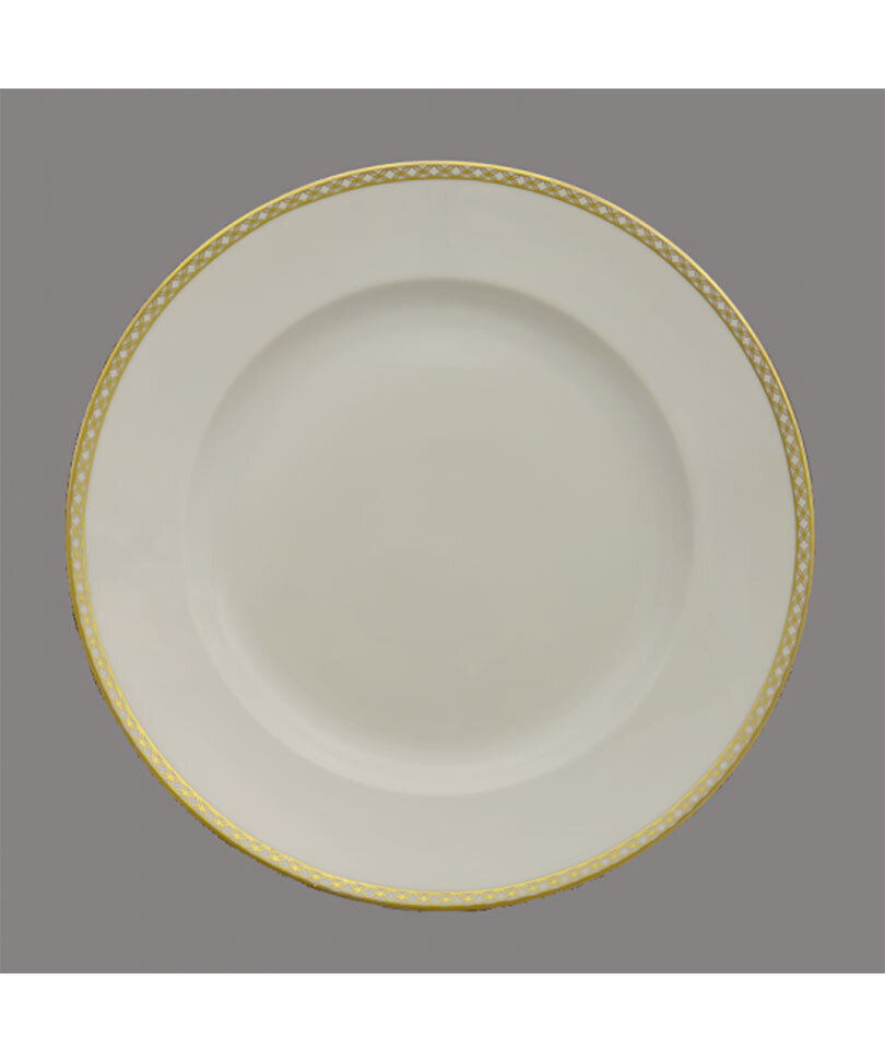 Mottahedeh Gold Lattice Dinner Plate S5101, MPN: S5101,