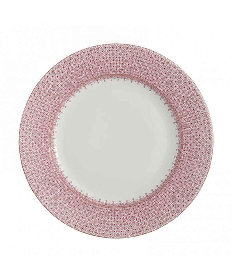 Mottahedeh Pink Lace Dinner Plate S1251, MPN: S1251,