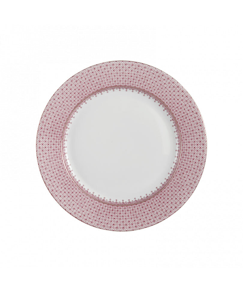 Mottahedeh Pink Lace Dessert Plate S1252, MPN: S1252,