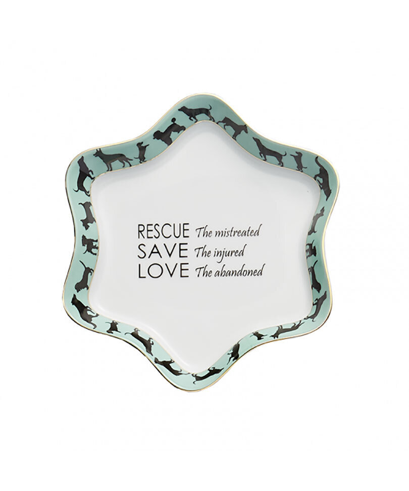 Mottahedeh Rescue, Save, Love É.. Ring Tray S2830