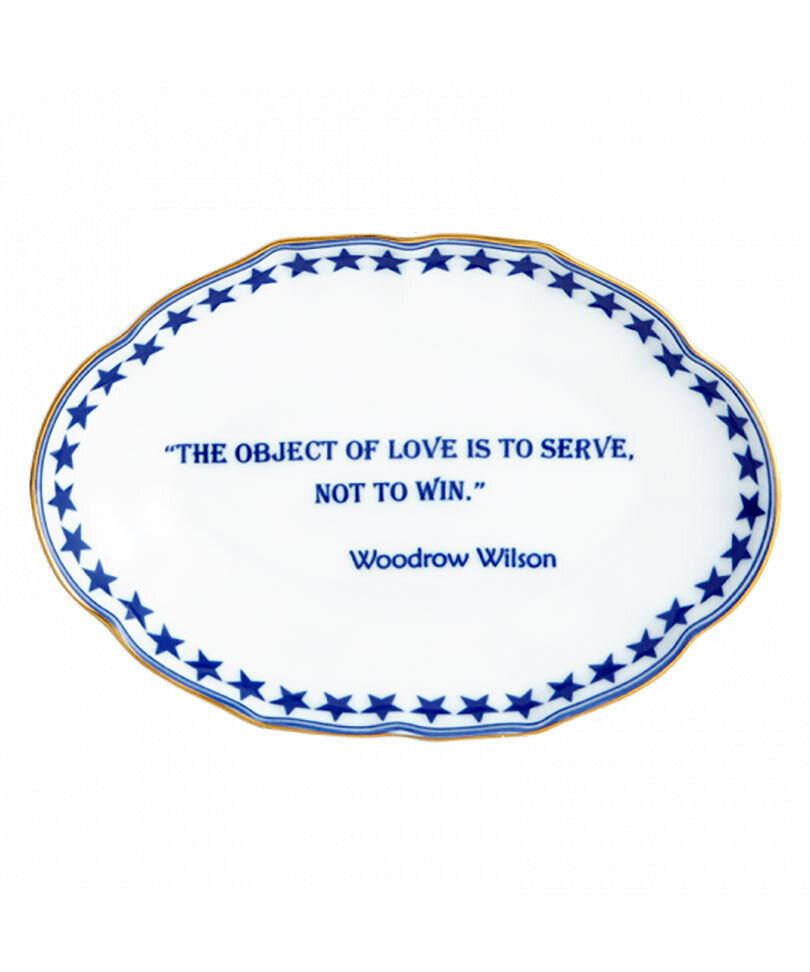 Mottahedeh The Object Of LoveÉ Woodrow Wilson, Ring Tray S2836