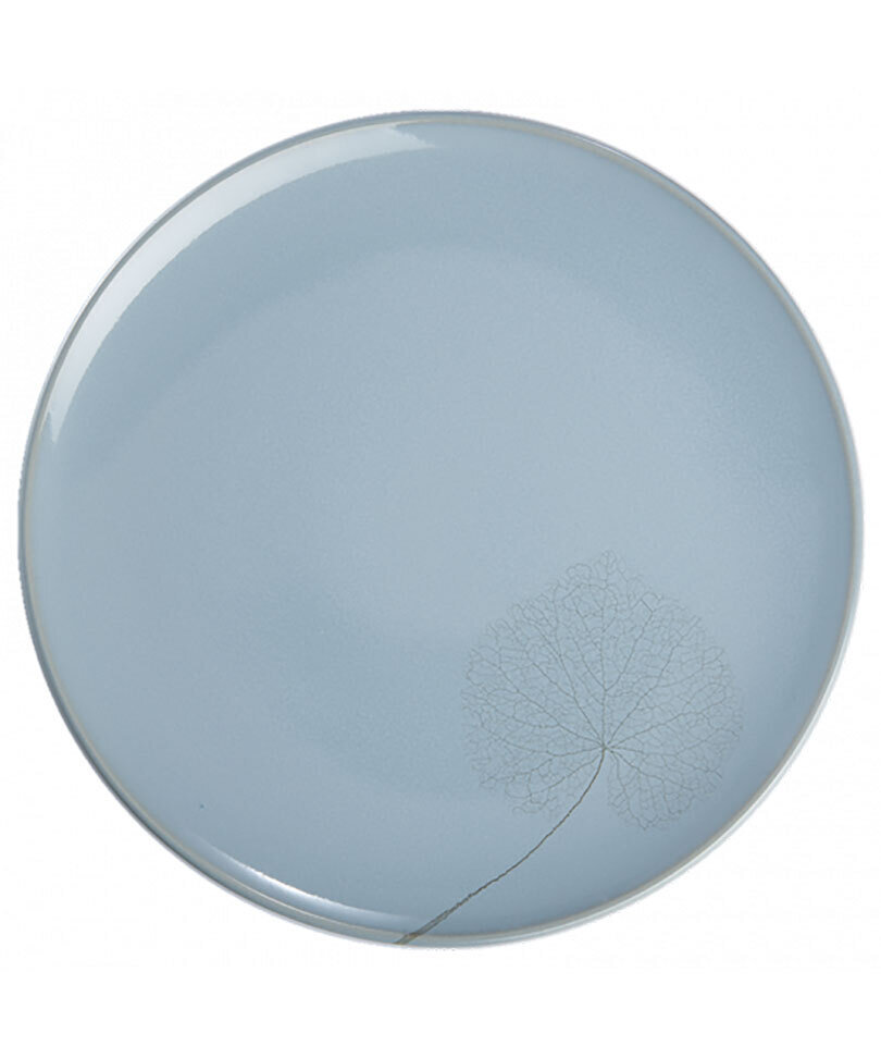 Mottahedeh Leaf Blue Haze Dinner Plate MS2001
