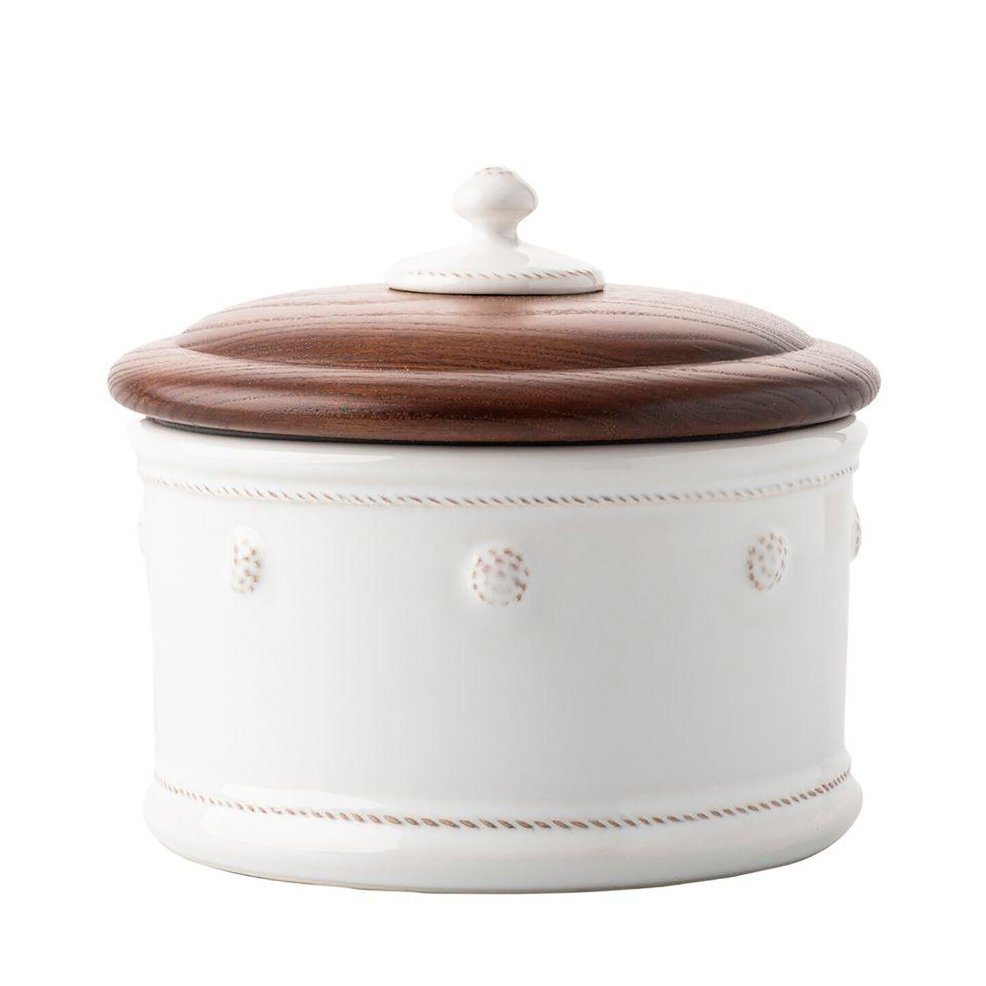 Juliska Berry and Thread Whitewash Dog Treat Canister JA145/W, MPN: JA145/W, 810034839640