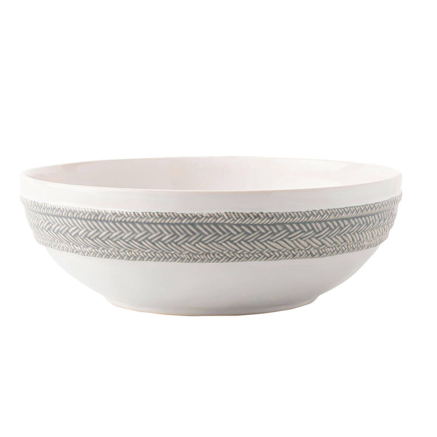 Juliska Le Panier Grey Mist 12 Inch Serving Bowl KH31X/93, MPN: KH31X/93, 810034839855