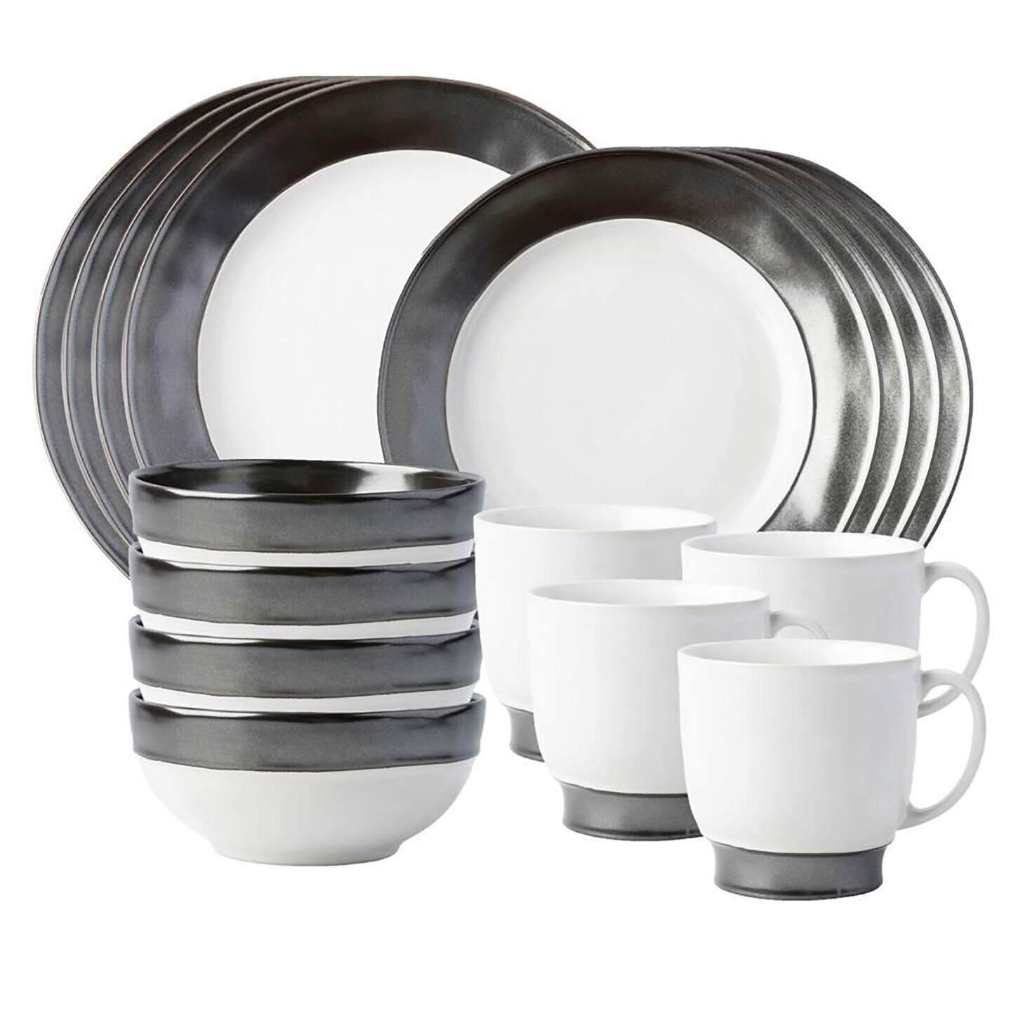 Juliska Emerson White Pewter 16 Piece Set KP200SET/92, MPN: KP200SET/92, 810090261003