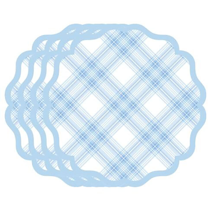 Juliska Tartan Chambray Placemat Set of 4 LM51/47, MPN: LM51/47, 810034839077