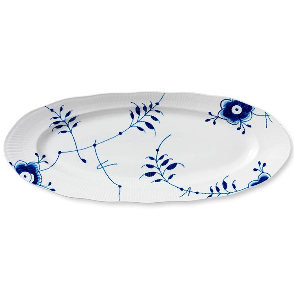 Royal Copenhagen Blue Fluted Mega Fish Platter 24 Inch 1017346, MPN: 1017346, 5705140101505