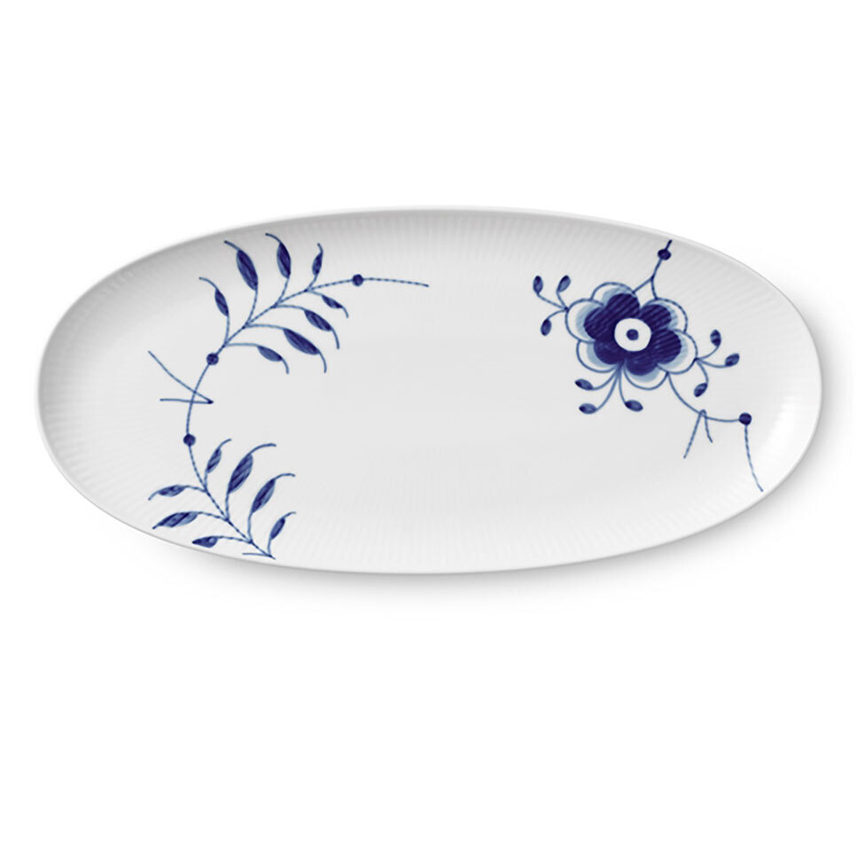 Royal Copenhagen Blue Fluted Mega Oval Dish 14.5 Inch 1028382, MPN: 1028382, 5705140733508