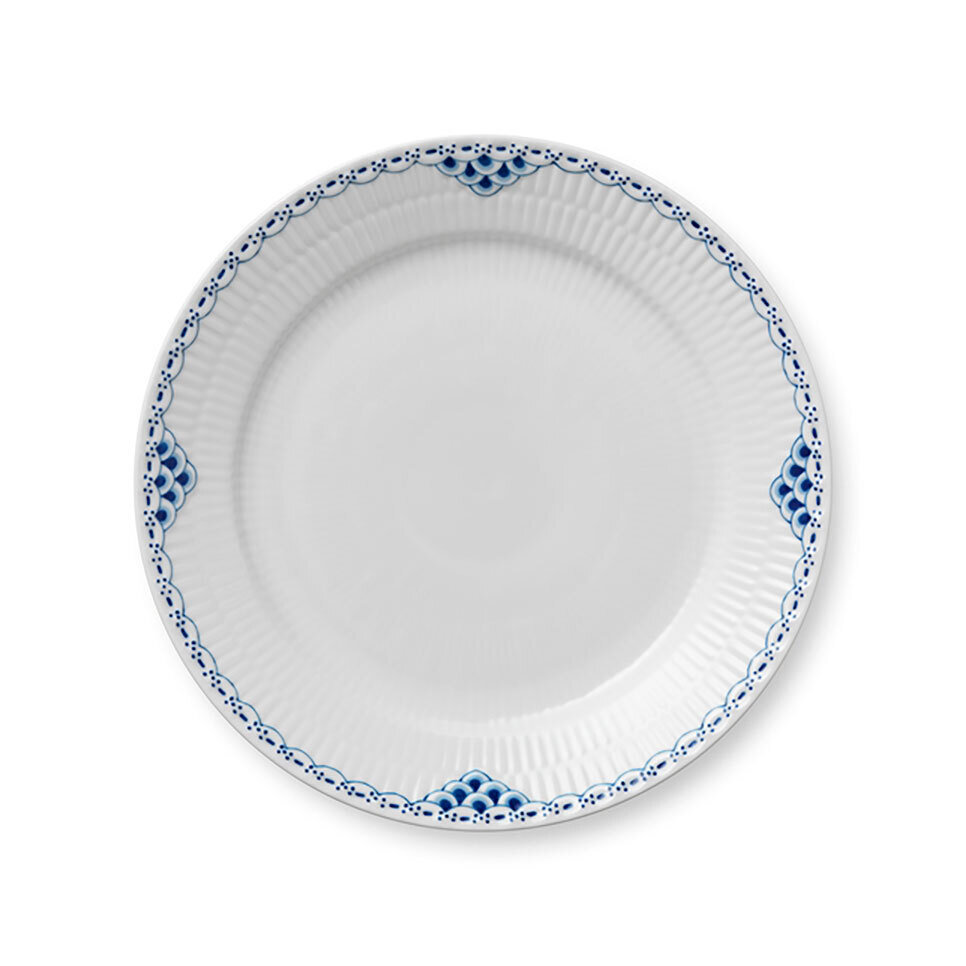 Royal Copenhagen Princess Luncheon Plate 9.75 Inch 1017272