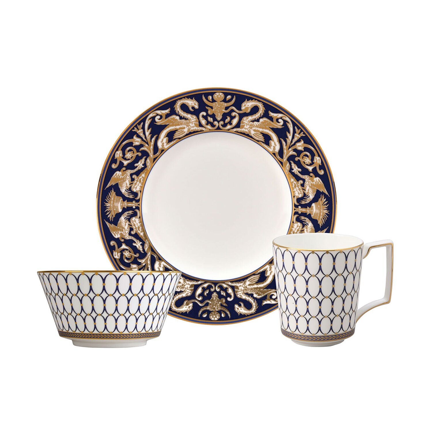 Wedgwood Renaissance Gold Dining Set Single 1054478, MPN: 1054478, 701587433365