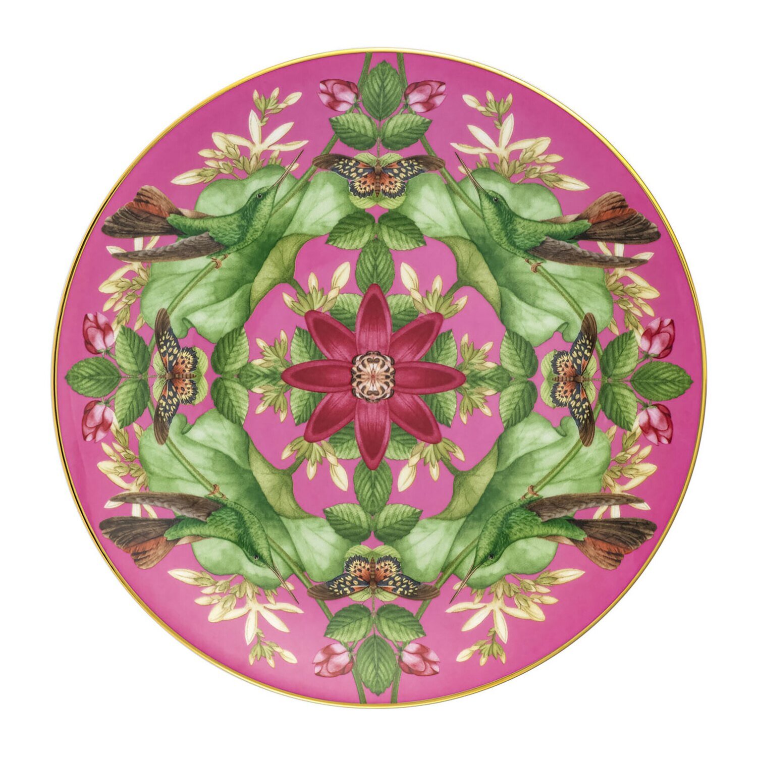 Wedgwood Wonderlust Pink Lotus Plate Coupe 7.8 Inch 1057260