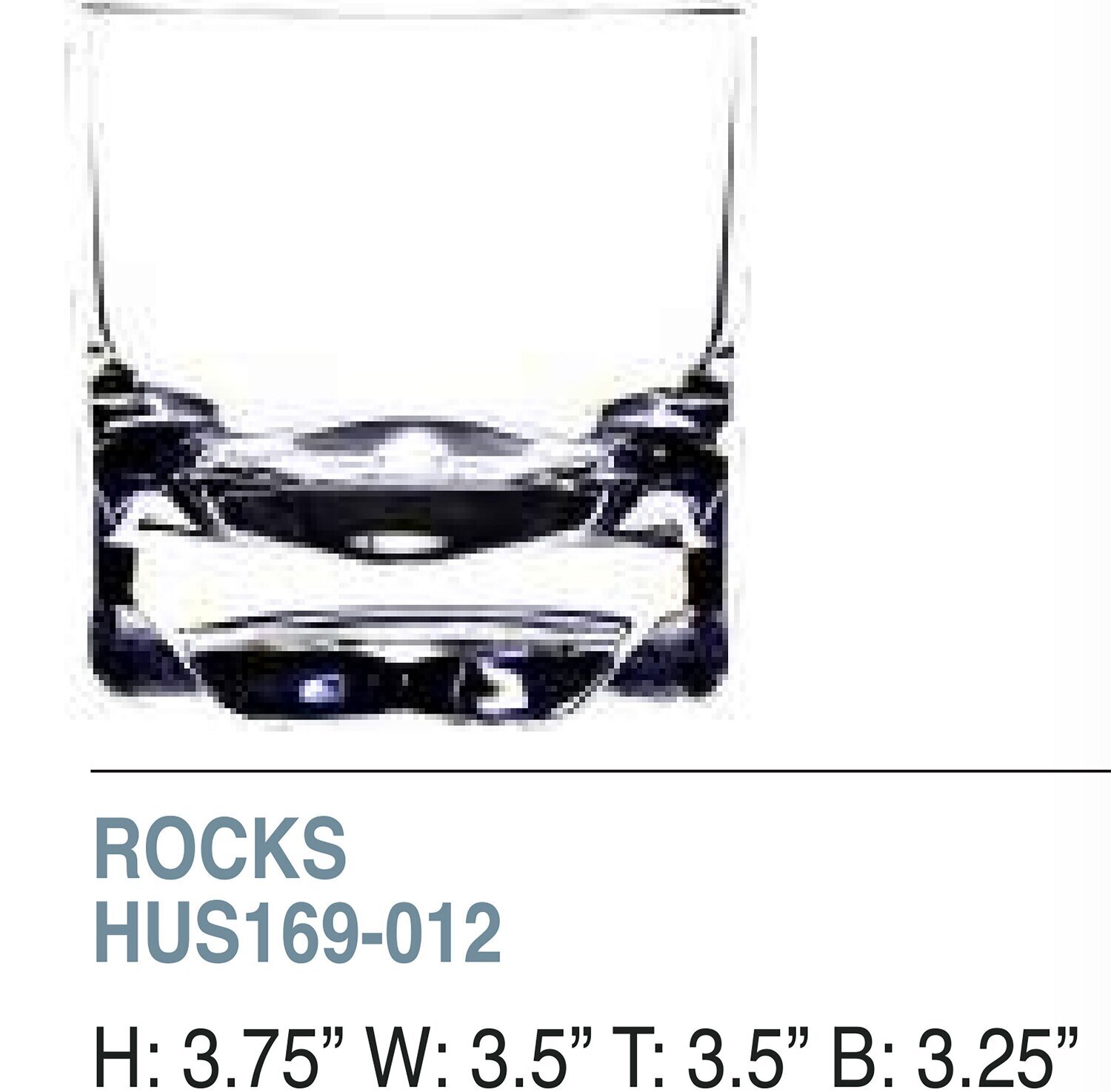 Bold Bali 10oz Rocks Unbreakable Glass Set of 6