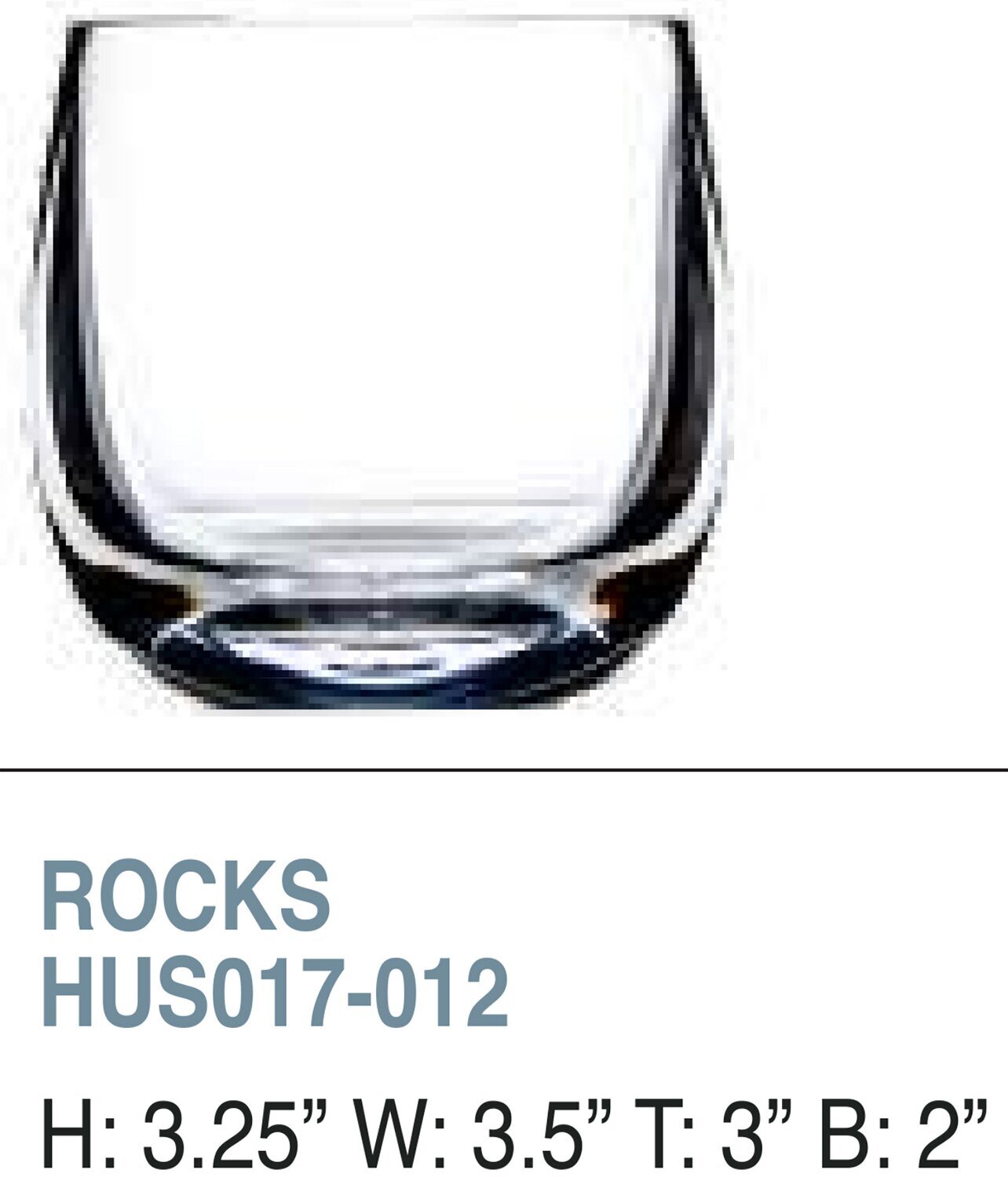 Bold Mirage 8.75oz Rocks Unbreakable Glass Set of 6