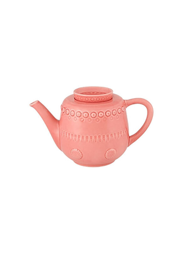 Bordallo Pinheiro Fantasy Tea Pot Pink 65025312