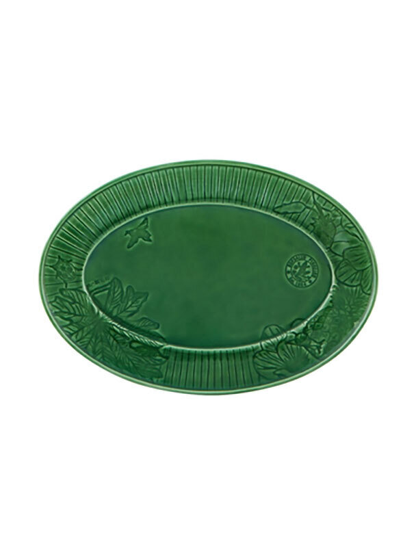 Bordallo Pinheiro Pinheiro Parody Platter 13 Inch Green 65027939, MPN: 65027939, 5600413622810