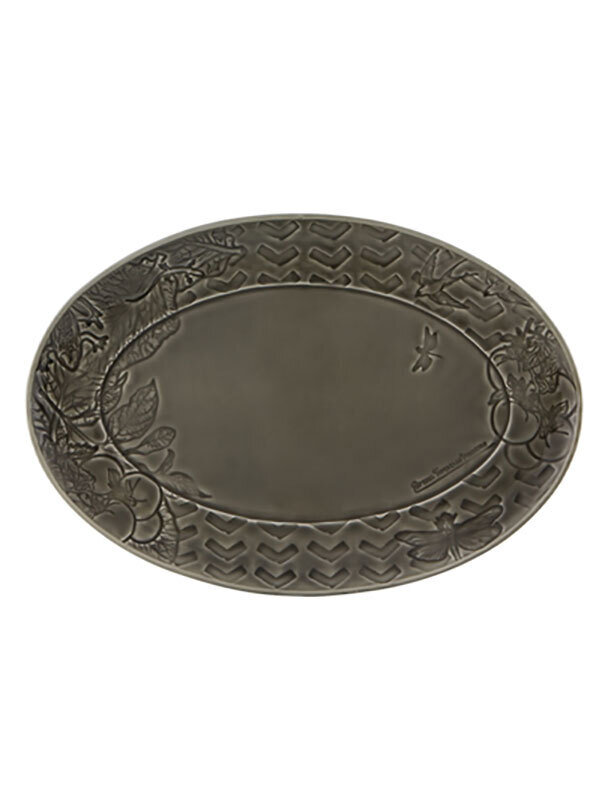 Bordallo Pinheiro Pinheiro Parody Platter 42.5 Grey 65028621, MPN: 65028621, 5600413622759