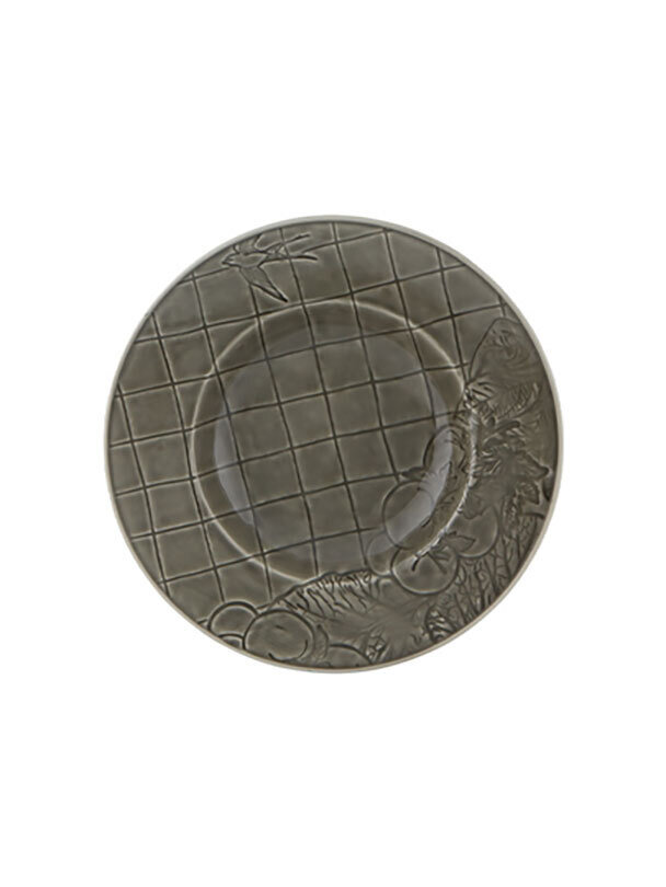 Bordallo Pinheiro Pinheiro Parody Soup Plate Grey 65027372, MPN: 65027372, 5600413620465
