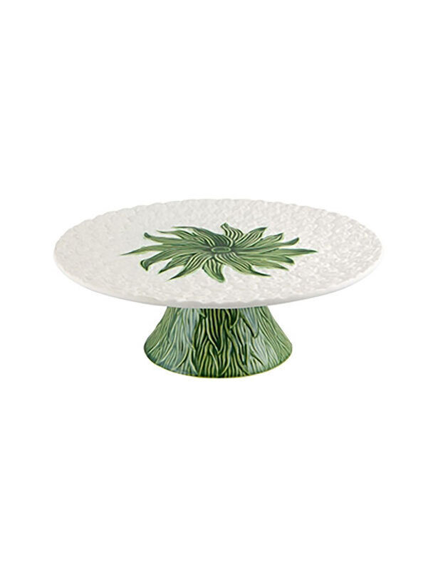 Bordallo Pinheiro Pinheiro Pineapple Cake Stand 13 Inch White 65027294, MPN: 65027294, 5600413619803