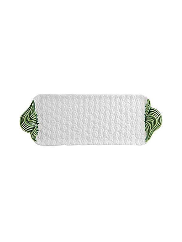 Bordallo Pinheiro Pinheiro Pineapple Tart Tray White 65027297, MPN: 65027297, 5600413619834