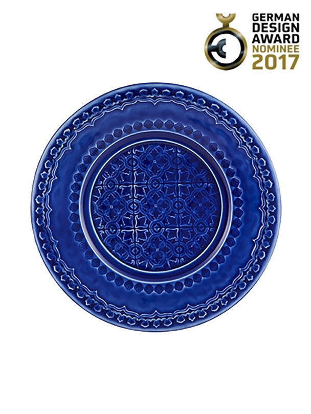 Bordallo Pinheiro Pinheiro Rua Nova Fruit Plate Indigo 65026764, MPN: 65026764, 5600413616628