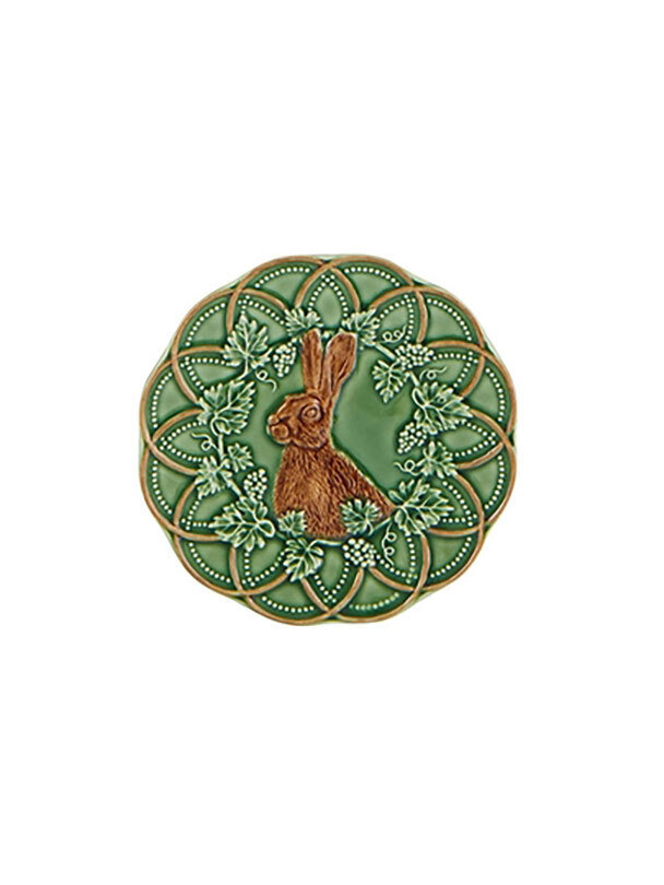 Bordallo Pinheiro Pinheiro Woods Bread and Butter Plate 15.5 Hare 65027262, MPN: 65027262, 56004136…