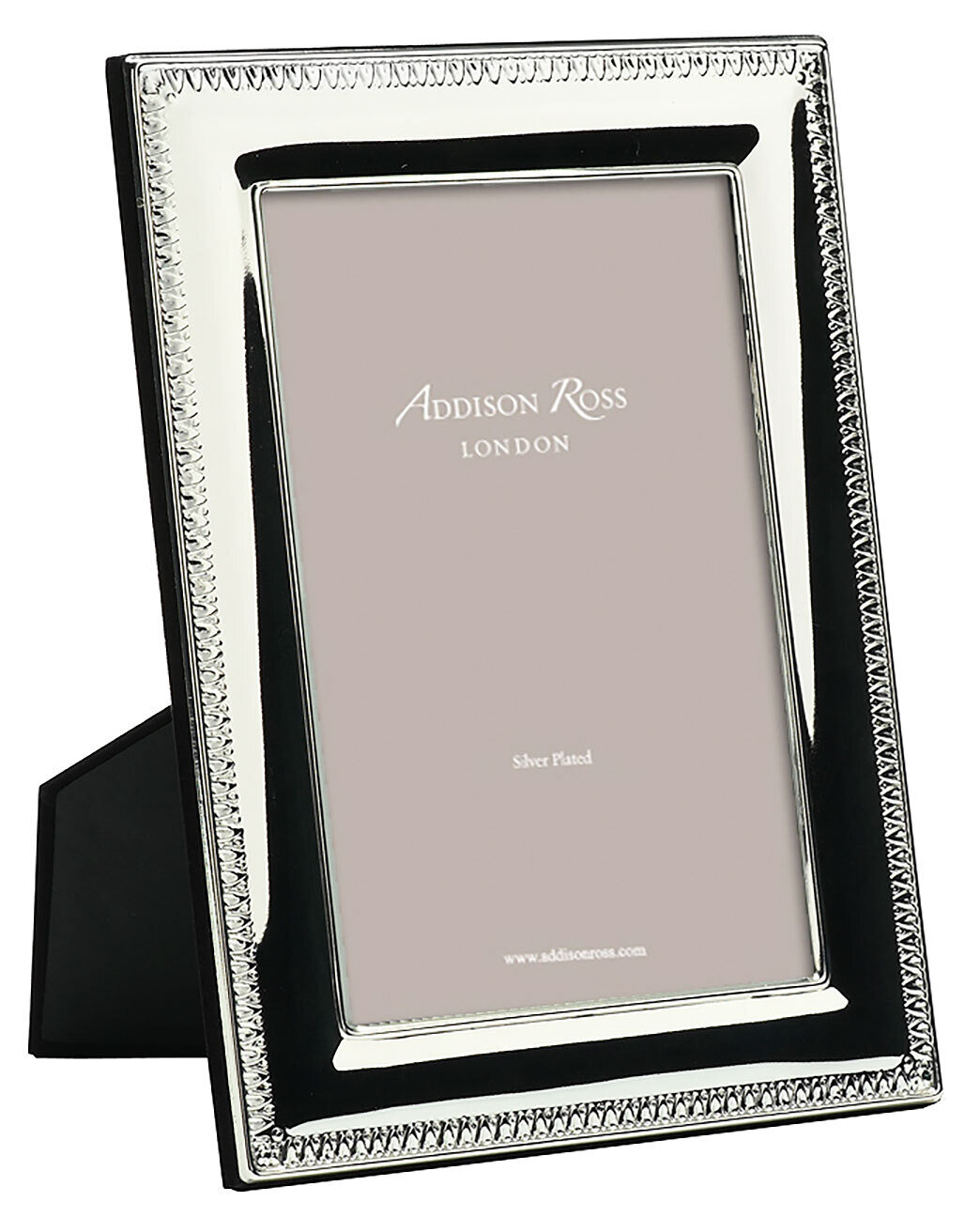 Addison Ross Embossed Photo Frame 5 x 7 InchSilver-plated FR0586
