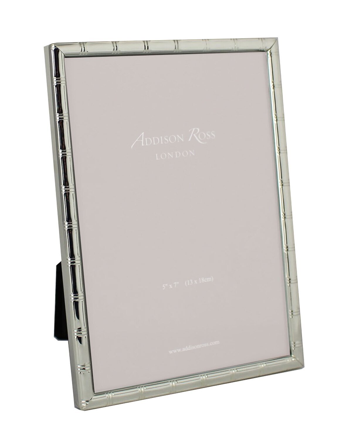Addison Ross Cane Picture Frame 5 x 7 Inch Silver-plated FR2636
