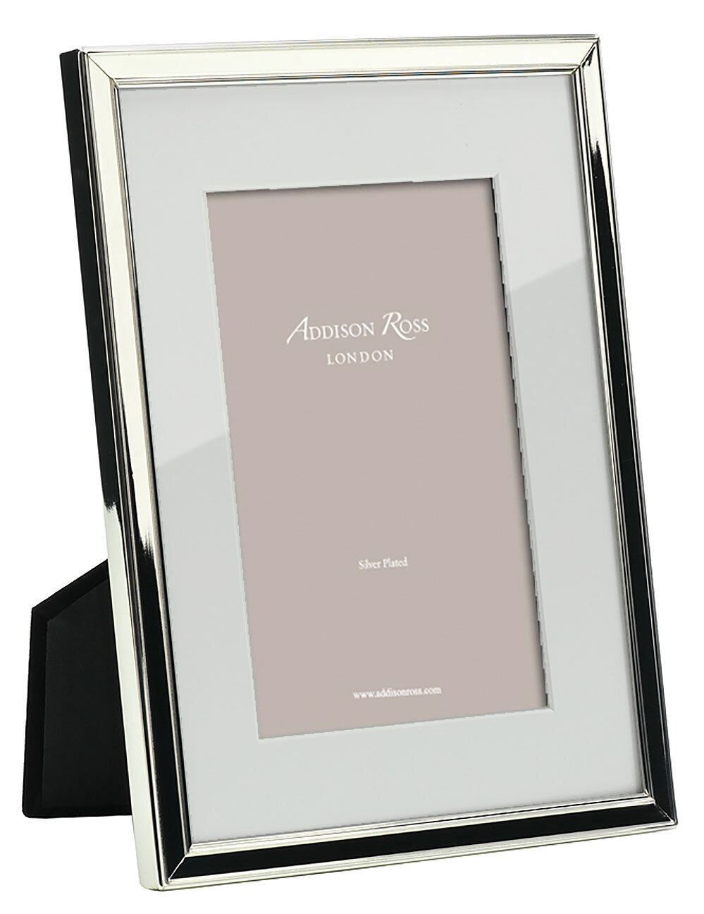 Addison Ross Photo Frame White Mount 7 x 9 Inch Silver-plated FR0614