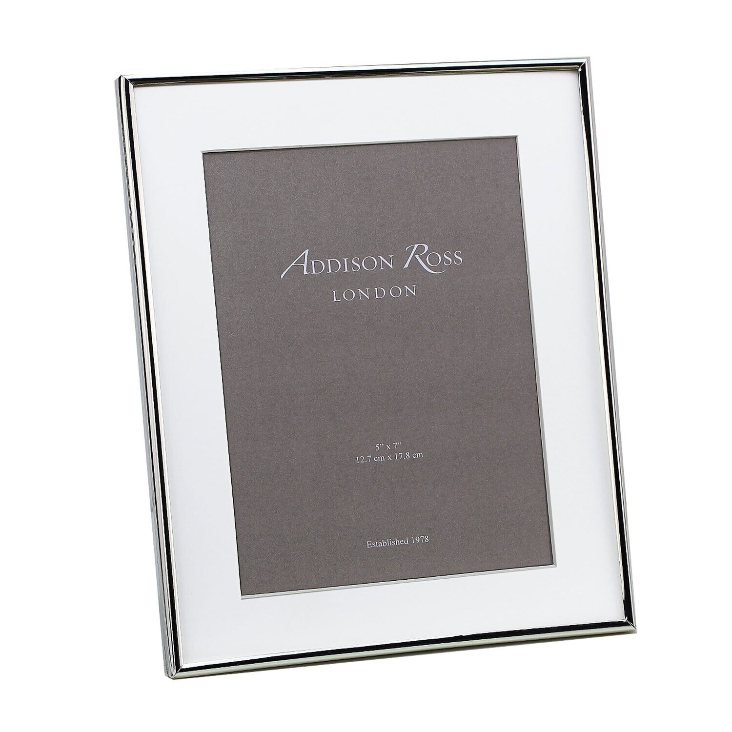 Addison Ross Rounded Silver Photo Frame 8 x 10 Inch Silver-plated FR2641, MPN: FR2641, UPC/EAN: 502…